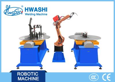 China Motor Cycle Frame Automatic Welding Robot , Metal Frame Industrial Robot MIG Welding Machine for sale