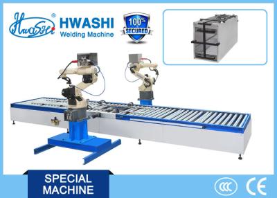 China Steel Panel Cabinet Arc Industrial Welding Robots Arm With Automatic Production Line feeder for sale
