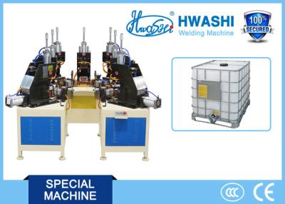 China IBC Tank Cage Spot Welding Machine , Pipe Bage Auto Welding Machine for sale