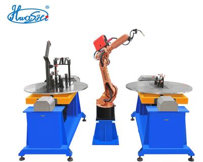 China Alternating Current Industrial Welding Robots 6 Axis Automatic All Shaft Driven Brake for sale