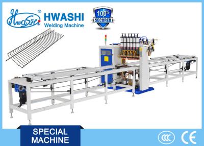 China HWASHI WL-SQ-MF100K Automatic Multi-point Refrigerator Shelf / Wire Mesh Welding Machine for sale