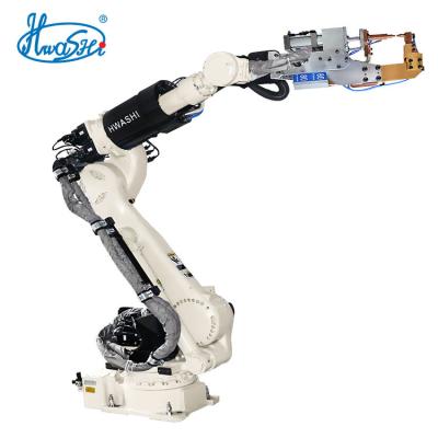 China TIG/MIG/MAG industriële Lassenrobots Hwashi 6 As met Snuifjelasser/Naadtraceur Te koop