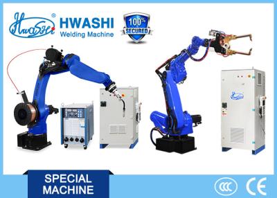 China MIG TIG Laser Welding Robot With Railway And Positioner for sale