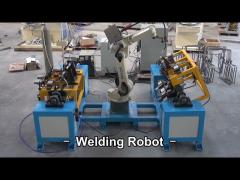 Industrial Welding Robotic Arm Hwashi HS-R6-08 6 Axis Automatic MIG/TIG Welding Robot
