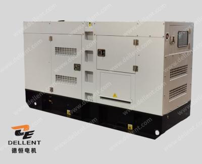 China Energía de espera SDEC Generador diesel 110kva Motor insonorizado con 4 cilindros en línea en venta