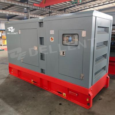 China DELLENT 188kVA soundproof diesel generator powered by SDEC for sale