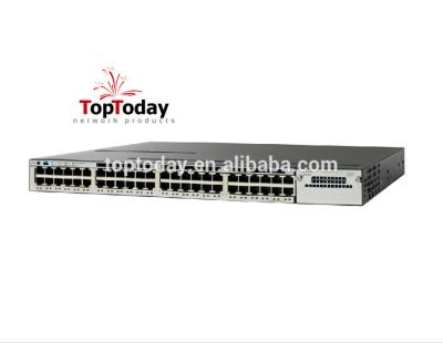 China interruptor de red bajo completo del IP del catalizador 3750x 48port poe de ws-c3750x-48pf-s en venta