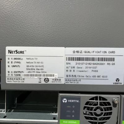Chine NetSure731 A61-S3 a enfoncé le Cabinet de communication d'adaptateur des modules 9U de redresseur à vendre