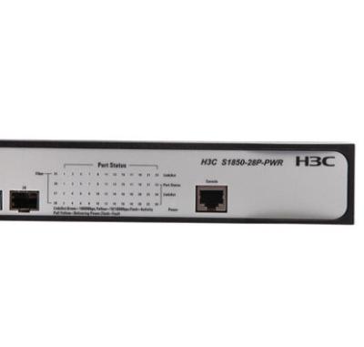 中国 H3C SMB-S1850-28P-PWR 4sfp Poeのネットワーク管理 アクセス・スイッチ24の港 販売のため