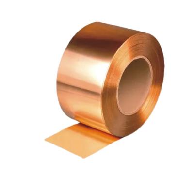 China Cu 0.1mm Natural Copper Tape Copolymer Coated EAA 0.05 Mm for sale