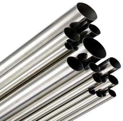 China Polished Seamless Stainless Steel Pipe 201 Ss Color Custom Thick Tube 2500mm for sale