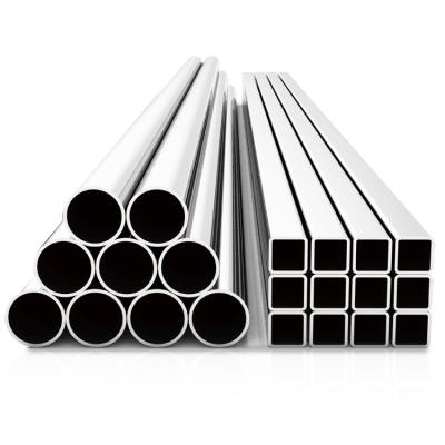 China 201 304 316L Welded Seamless SS Steel Pipes Pickling Round Square Stainless Steel Tube for sale