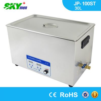 China 30L Free Basket Stainless Steel Digital Ultrasonic Cleaner Bath 600W / 40KHz for sale