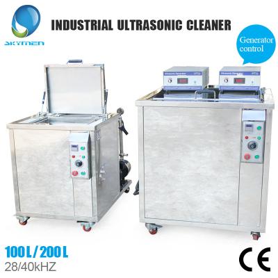 China Adjustable Thermo Controller Industrial Ultrasonic Cleaner With Stainless Steel Housing Material for sale