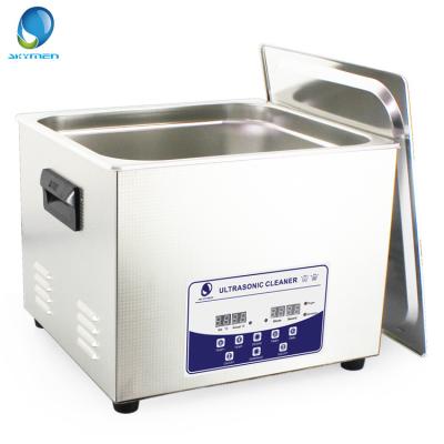 China 300W Fast Remove Oil Two Cleaning Cycle Digital Firearms Ultrasonic Cleaner for sale