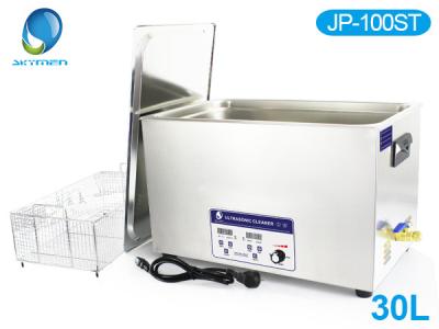 China LCD Display Hospital Surgical Ultrasonic Cleaner , 30L Ultrasonic Cleaning Machine JP - 100ST for sale