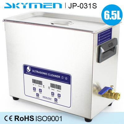 China Digital Transducer Benchtop Ultrasonic Cleaner 6.5L Lab Automatic Instruments for sale