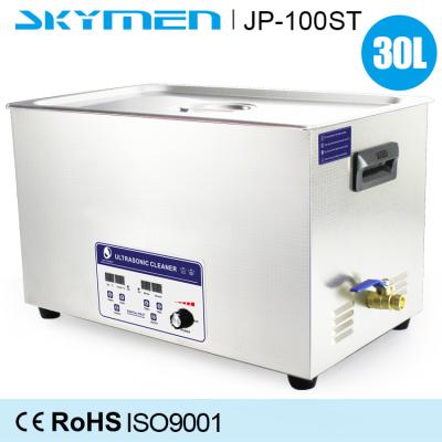 China 30L Large Industrial Ultrasonic Cleaner  For Carburetor / Circuit Board / Spare Parts for sale