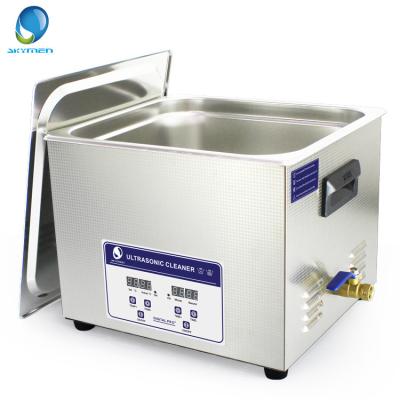 China 15L Digital Bench Top Ultrasonic Cleaner With Heating FunctionAnd Time Control for sale
