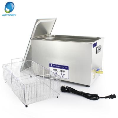 China Stainless Steel 30 Liter Bench Top Skymen Ultrasonic Cleaner With Heating Function for sale