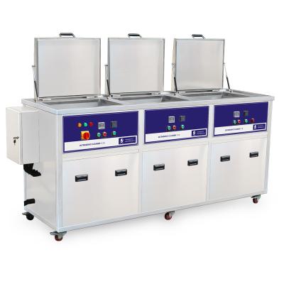 China Skymen 3 Tanks Ultrasonic Cleaning Unit Automatic Industrial And Medical Application Use for sale