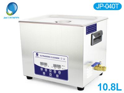 China Powerful 240W Digital Timer Heater ultrasonic cleaner 10l Stainless Steel for sale
