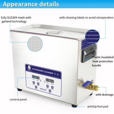 China CE Ultrasonic Record Cleaner , Sonic Cleaning Machine 1~30min Adjustable 40khz 180w for sale