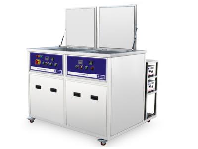 China 28/40Khz Ultrasonic Glass Cleaner 77l Each Tank Cleaning Tank And Drying Tank for sale
