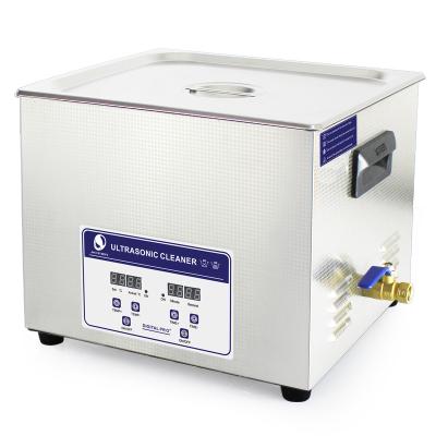 China JP -060S 40KHz 15L Benchtop Ultrasonic Cleaner , electric fule stencil ultrasonic cleaning machine for sale