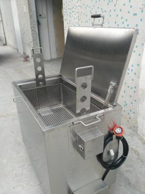 China Dirty Kitchen Soak Tank 304 Stainless Steel Soak Tank With Hand Held Control for sale