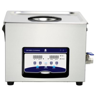 China 15 Liters Touch Key Benchtop Ultrasonic Cleaner For School Science And Chemistry Glassware for sale