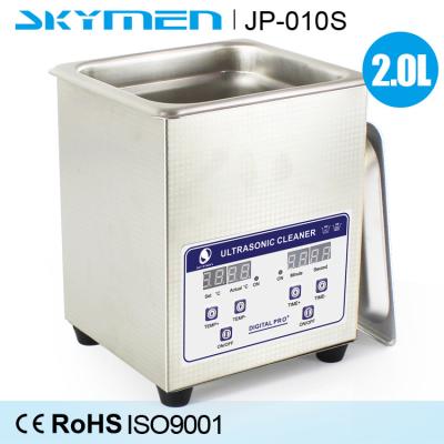 China 2L Digital Ultrasonic Cleaner 60W For Jewellery Ultrasonic Cleaning Device FCC for sale