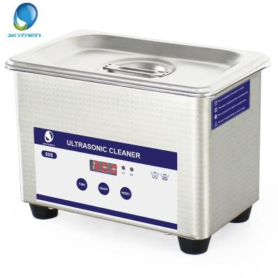 China 800ml 35W  Portable Benchtop Ultrasonic Cleaner Digital Panel For  Jewellery / Glasses for sale