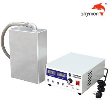 China Auto Parts Ultrasonic Power Transducer Immersible Portable 600W With Stainless Steel Tank for sale