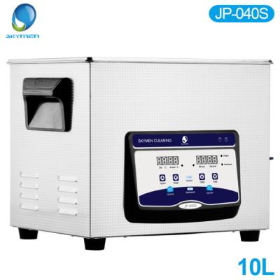 China 10L Stainless Steel Benchtop Ultrasonic Cleaner Lab Equipment / Glassware Cleaning for sale