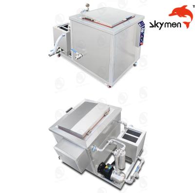 China Engine / Auto Parts Ultrasonic Cleaning Equipment 2400W 28/40KHz With Filter for sale