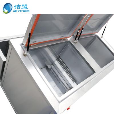 China Two Tanks Ultrasonic Cleaning Equipment Hardware Food Processing Bottle Filter for sale