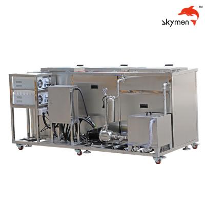 China Alta lavadora ultrasónica de las piezas de Pricision, limpiador ultrasónico de 38L~960L Digitaces con el filtro-secador en venta
