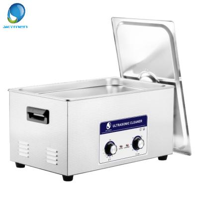 China Mesh Basket Mechanical Ultrasonic Cleaner , Ultrasonic Fuel Injector Cleaning 20L for sale