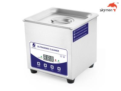 China 1.3L 60W Portable Table Top Ultrasonic Cleaner Digital Panel For 7 Digital Timer Settings for sale