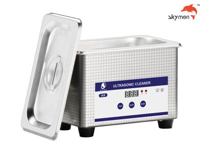 China LCD Display SUS304 0.8L 35W Ultrasonic Eyeglasses Cleaner for sale