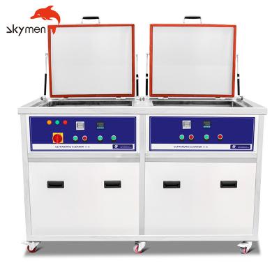 China 2400W FCC 175L Double Tanks Ultrasonic Cleaner For Electronic Parts industrial ultrasonic cleaner for sale