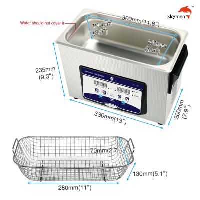 China 180W 1.19 Gallon Ultrasonic Cleaning Equipments 4.5L for sale