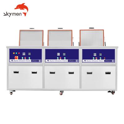 China AC 220V/380V Industrial Ultrasonic Cleaner Washer 135L With Rinsing / Filter / Dryer for sale
