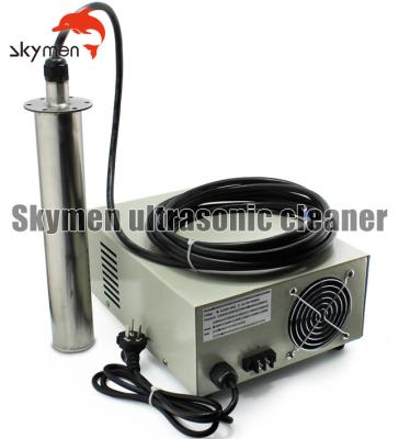 China Sus304 Tank Immersible Ultrasonic Transducer Tubular Water Drop Skymen for sale