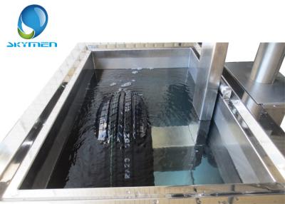 China Máquina ultrasónica de la limpieza del neumático del túnel de lavado de los portamaletas automáticos con la elevación neumática en venta