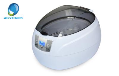 China Blanco ultrasónico de los portamaletas de la máquina 750ml del limpiador profesional del DVD/del CD en venta
