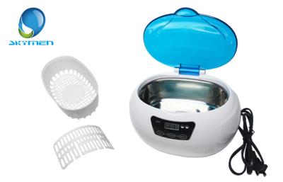 China 600ml Portable Ultrasonic Cleaning Machine For Jewellery / Watch / Denture for sale
