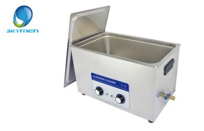 China Stainless steel 30L Industrial Ultrasonic Cleaner For Car Parts Nozzles Piston for sale