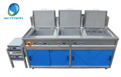 China Full Automatic Multi Tank Ultrasonic Cleaning Machine With Drying Fuction for sale